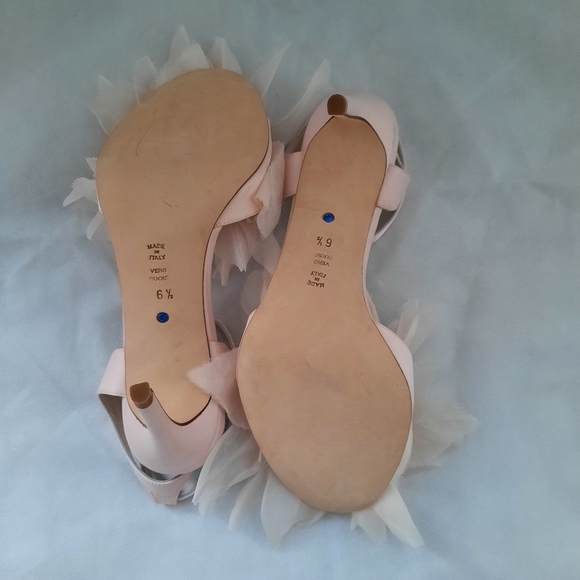 New Something Bleu EVERLASTING FLOWER EMBELLISHED SANDAL Formal - Picture 10 of 10